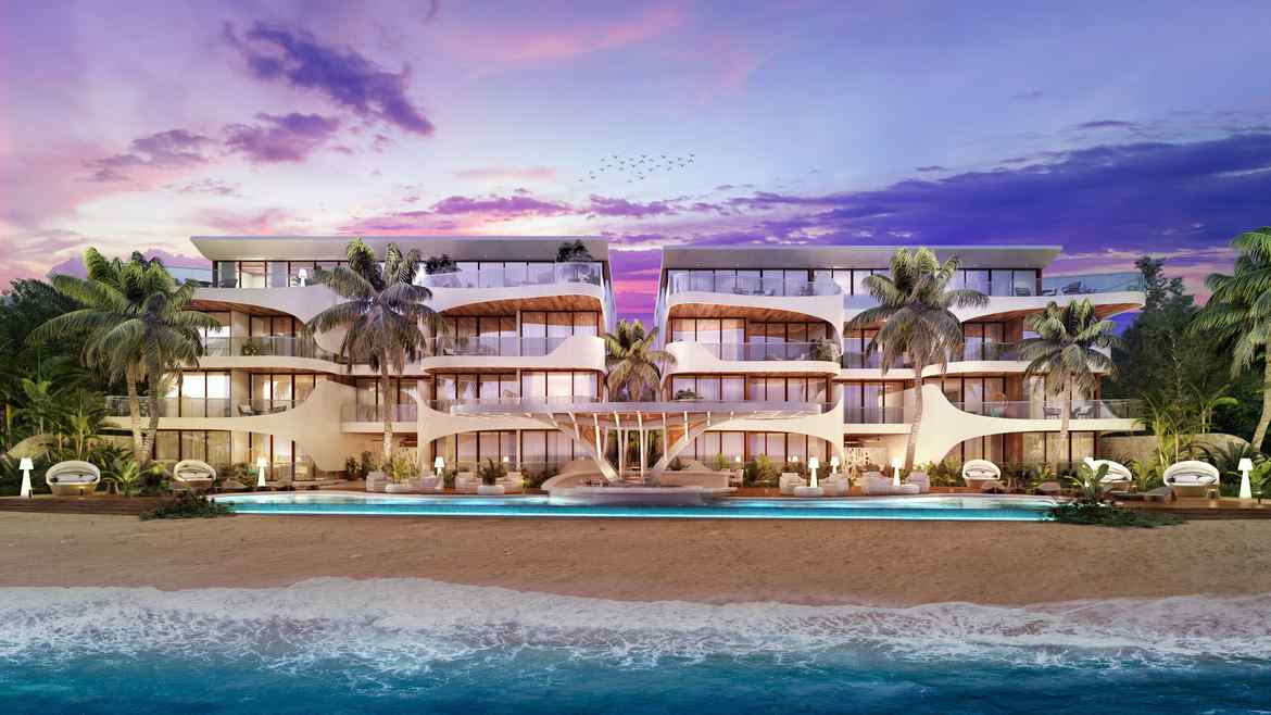 Tankah 52 condos beachfront in Tulum for sale