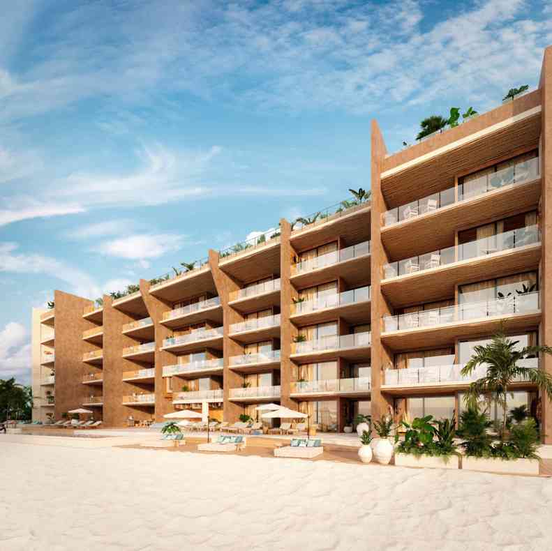 Tulum Bay beachfront property for sale in tulum